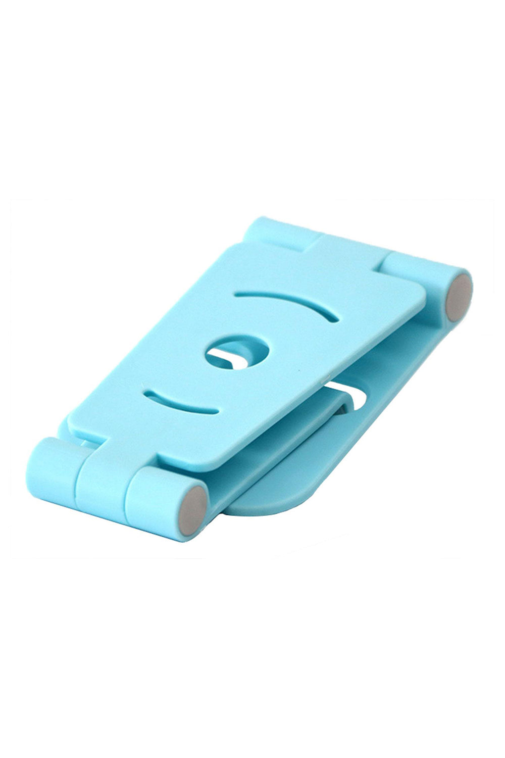 Plastic Folding Table Top Phone Holder, Blue