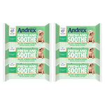 Washlets Skin Kind Moist Flushable Toilet Wipes W/ Prebiotic Lotion, 6pk