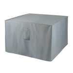 Rattan Dining Furniture Cube Cover - Grey