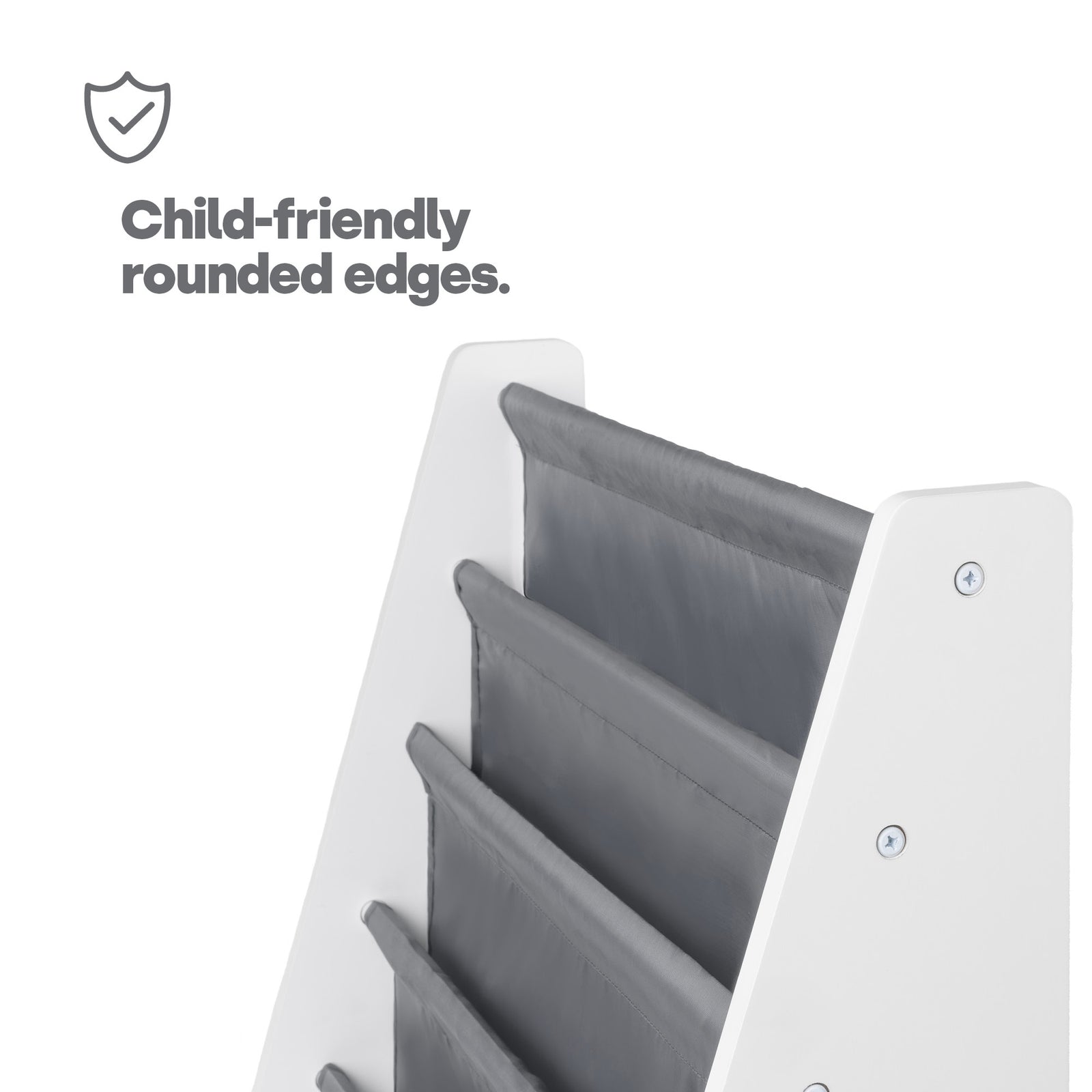 Childrens Bookcase - Slate