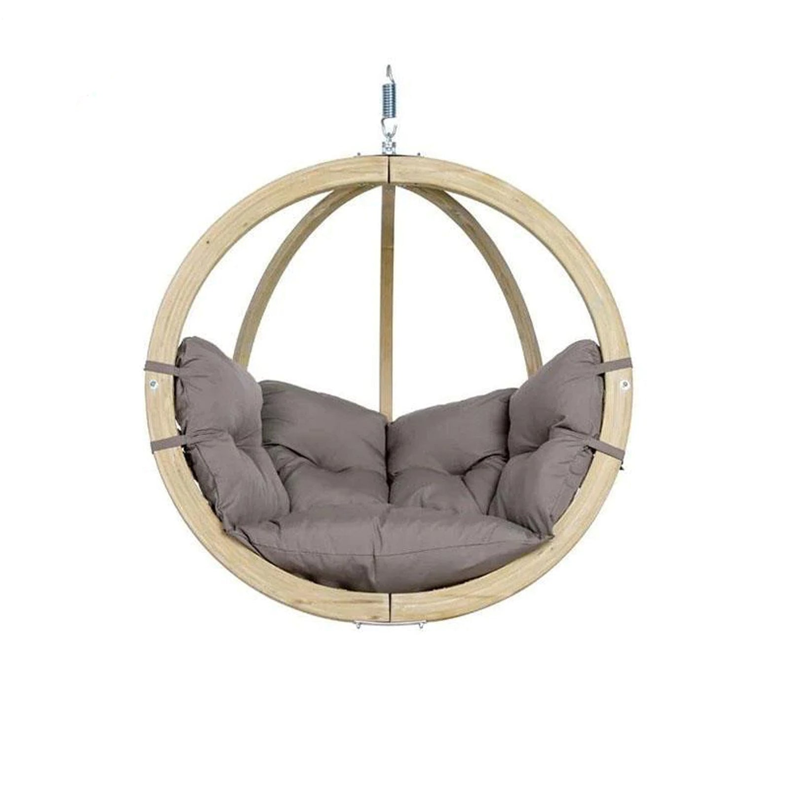 Amazonas Globo Single Seater Chair Indoor Hanging Set Taupe