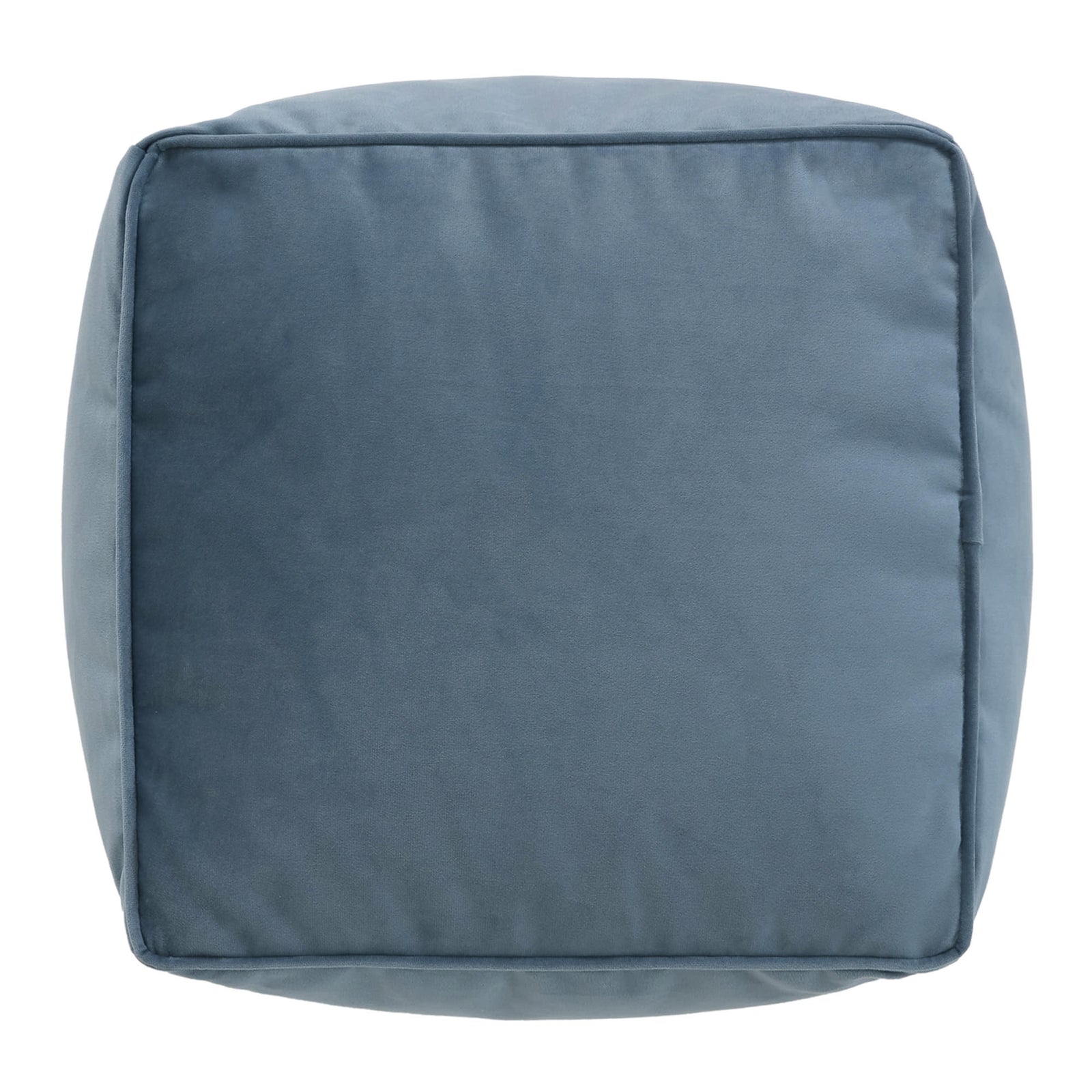 Amara Velvet Bean Bag Pouffe | Blue