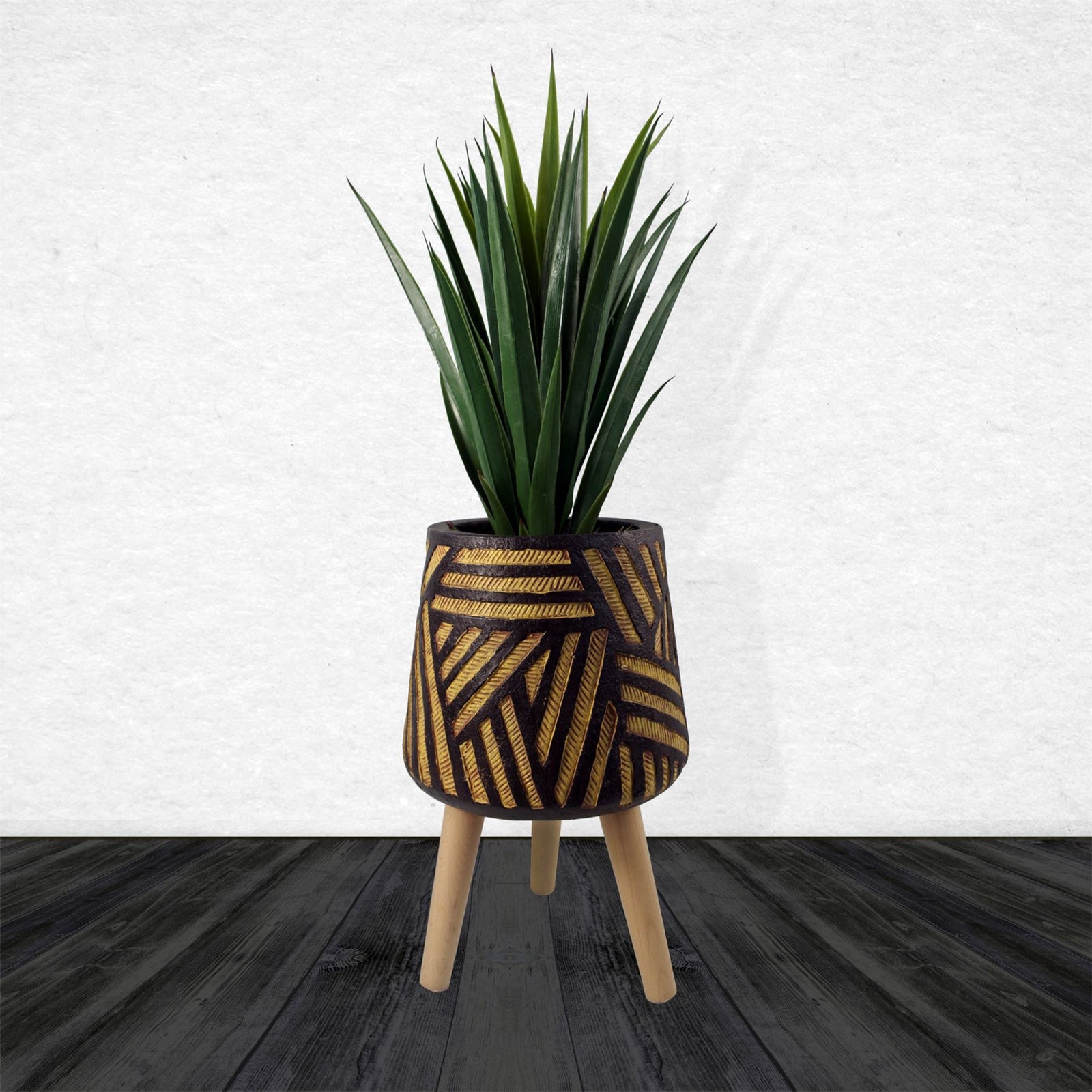 Leaf Composite  Large Planter