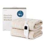 Electric Heated Throw - Beige