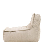 Otto Cord Lounger Bean Bag Chair, Natural