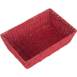 Red Paper Rope Tray | Medium | Red