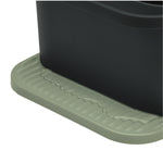 Recycled Sink Tidy - Sage Green Kitchen Sink Organiser - Integrated Dishcloth Rail - Made in the UK