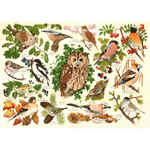 Woodland Birds, Big 500 Piece Jigsaw Puzzle