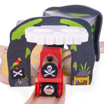 Treasure Cave Tunnel for Wooden Pirate Train Set