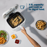 2.5l Electric Deep Fat Fryer - White