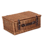 Wicker 46cm Double Steamed Picnic Basket | Brown