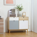 Sideboard Storage Cabinet Kitchen Cupboard With Drawers