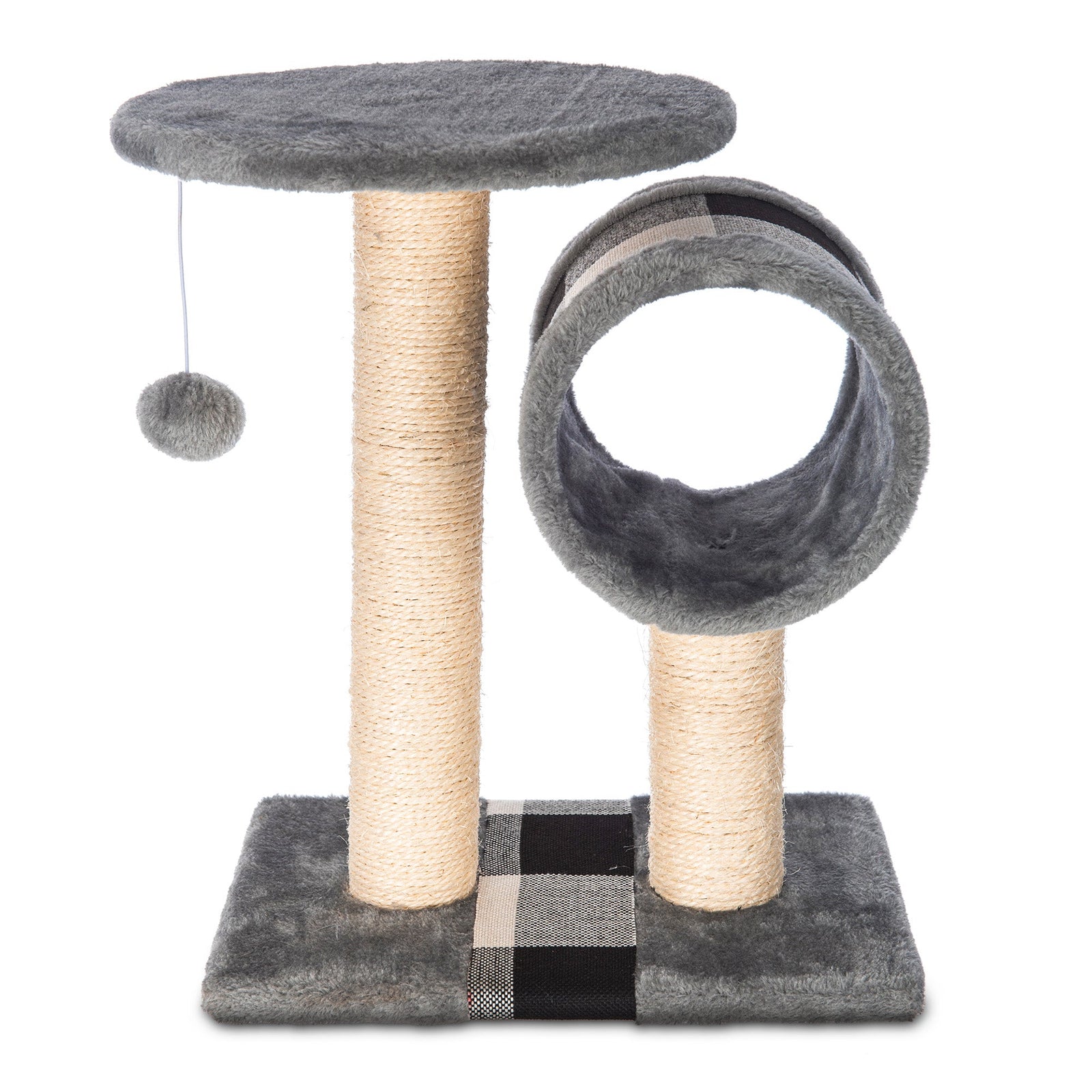 Cat Scratch Post With Bed And Tunnel