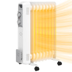 7/9fin Oil Filled Heater Radiator For Home 1.5/2kw | Medium | White