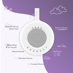 LUMI Portable White Noise Machine & Night Light