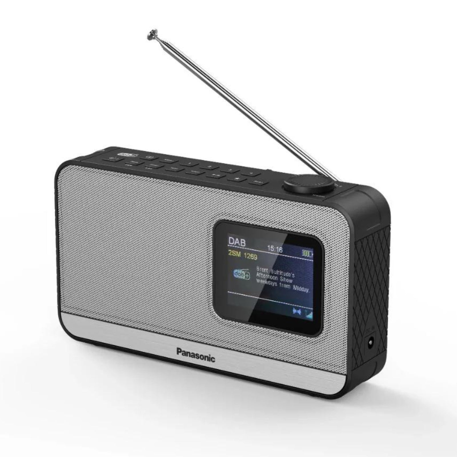Panasonic Rf-d15eg-k Portable Dab+ Radio With Bluetooth