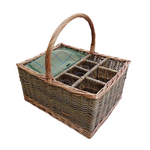 Event Wicker Basket Extra Special With 4 Glasses