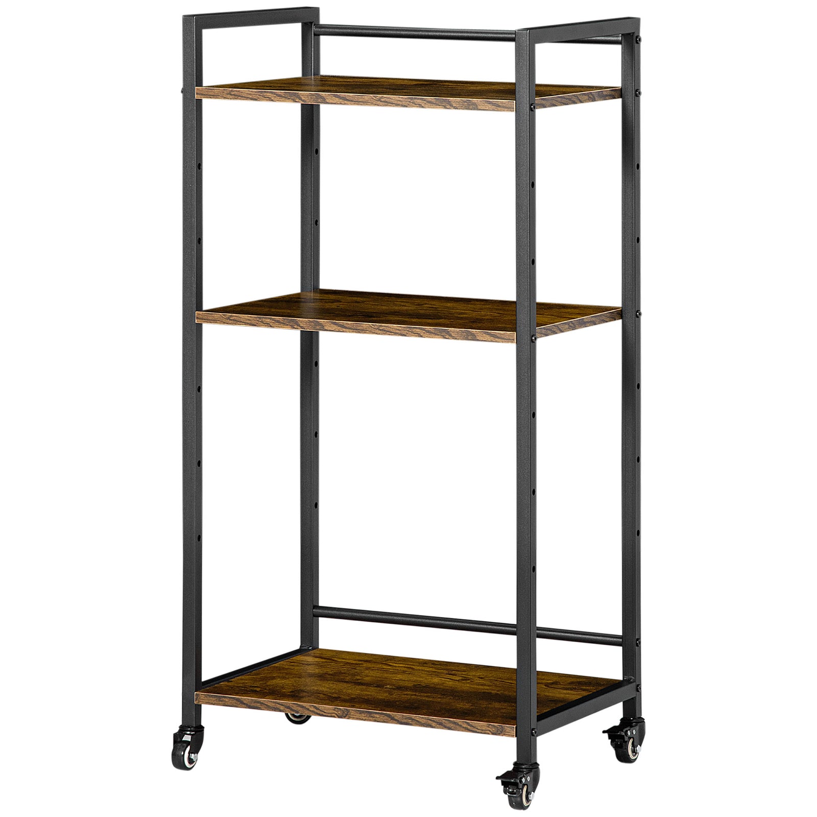 3-tier Printer Stand Utility Cart Rolling Trolley