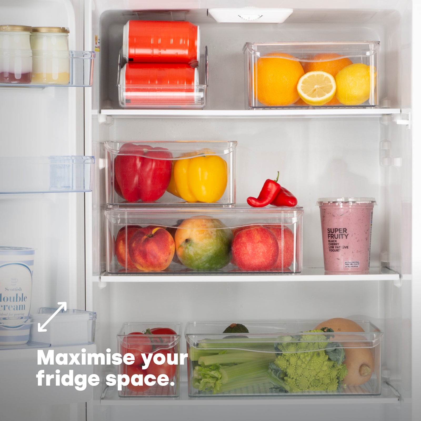 Fridge Storage Container - L