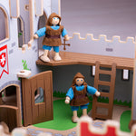 Wooden King George's Castle Playset, Simply Slots Together