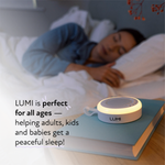 LUMI Portable White Noise Machine & Night Light