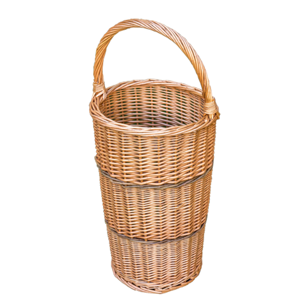 Wicker Umbrella Walking Stick Basket With Handle