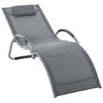 Lounger Chair W/ Removable Pillow | Dark Gray