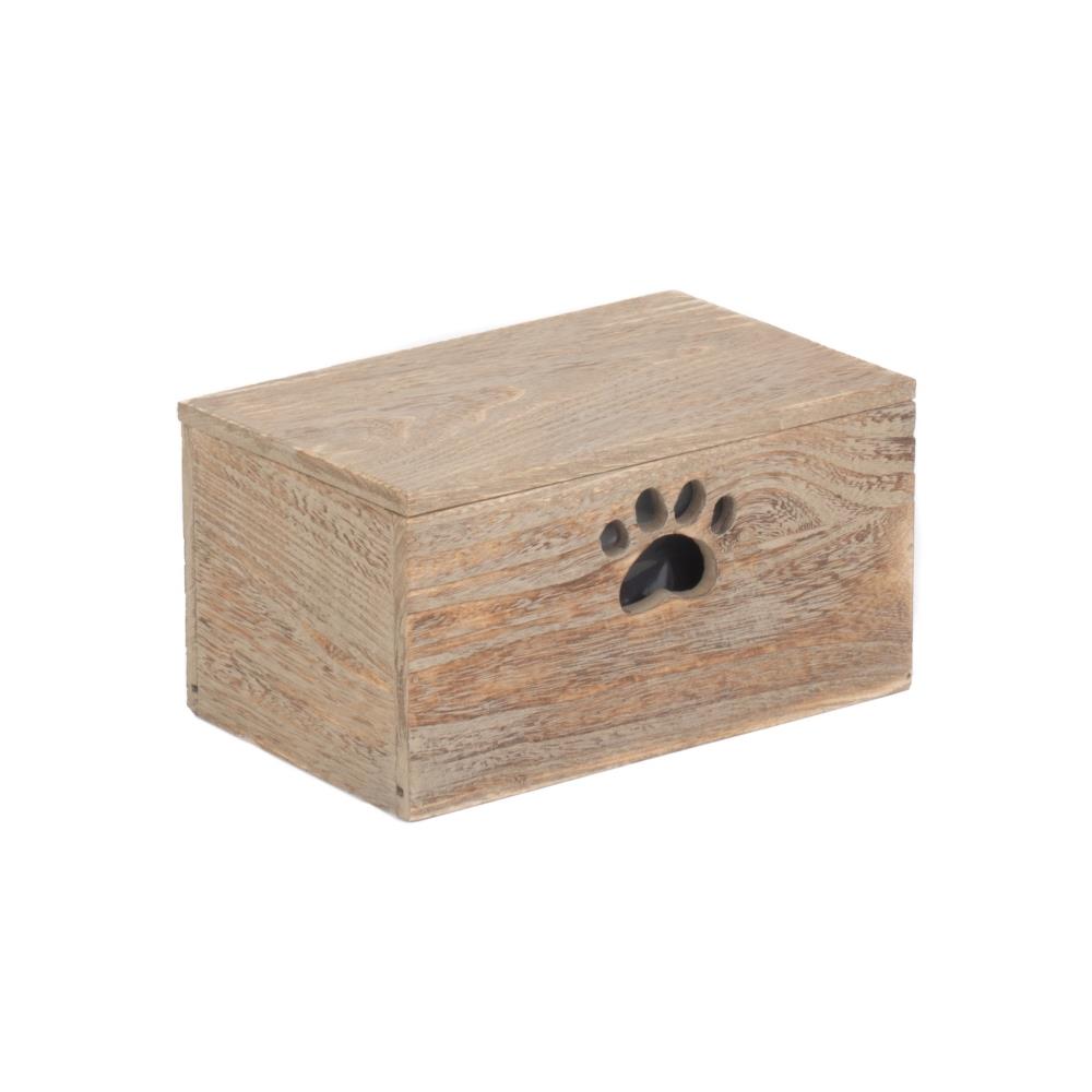 Wooden Dog Treat Box