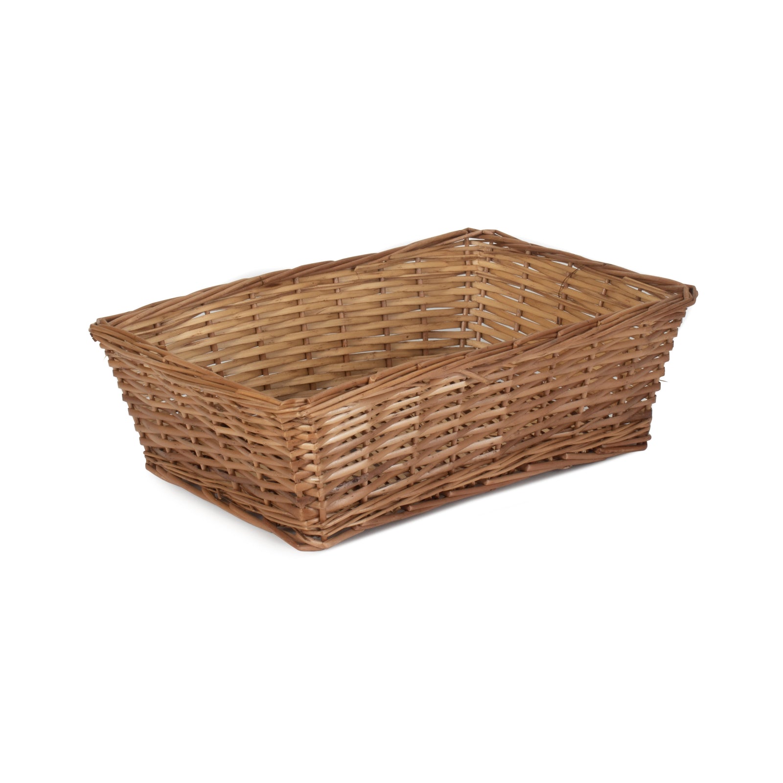 Tapered Split Willow Tray | Large | Brown