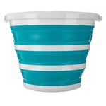 Collapsible Bucket With Handle | Turquoise