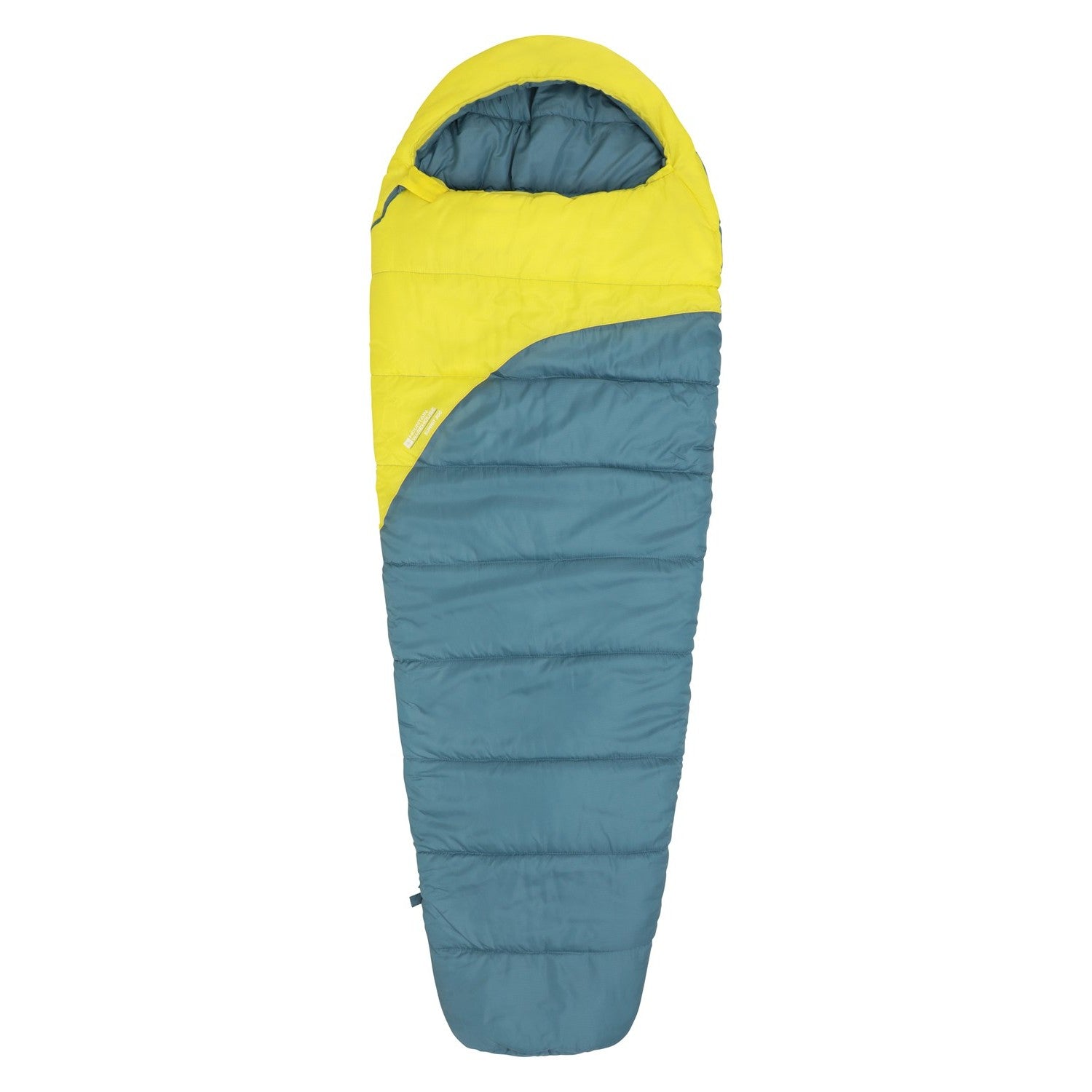 Summit 300 Right Zip Mummy Sleeping Bag | 200cm | Blue & Yellow