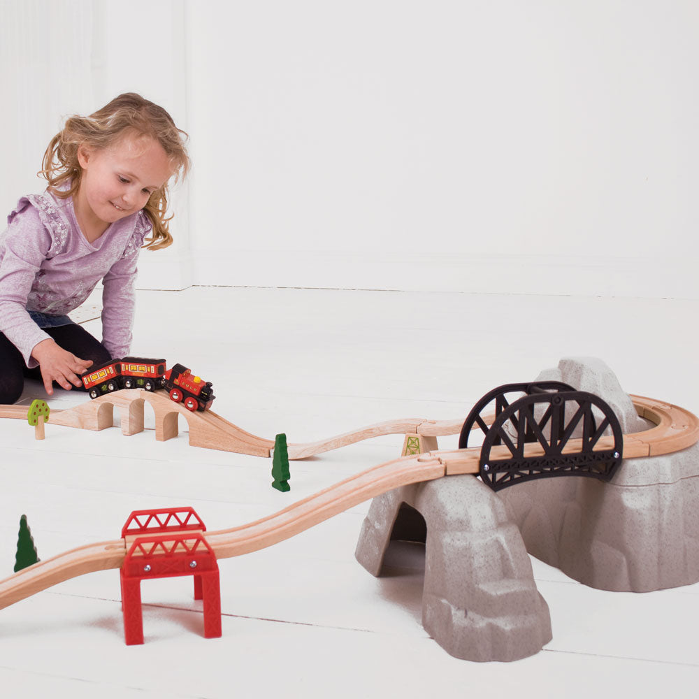 Rocky Mountain Expansion Pack for Wooden Train Sets