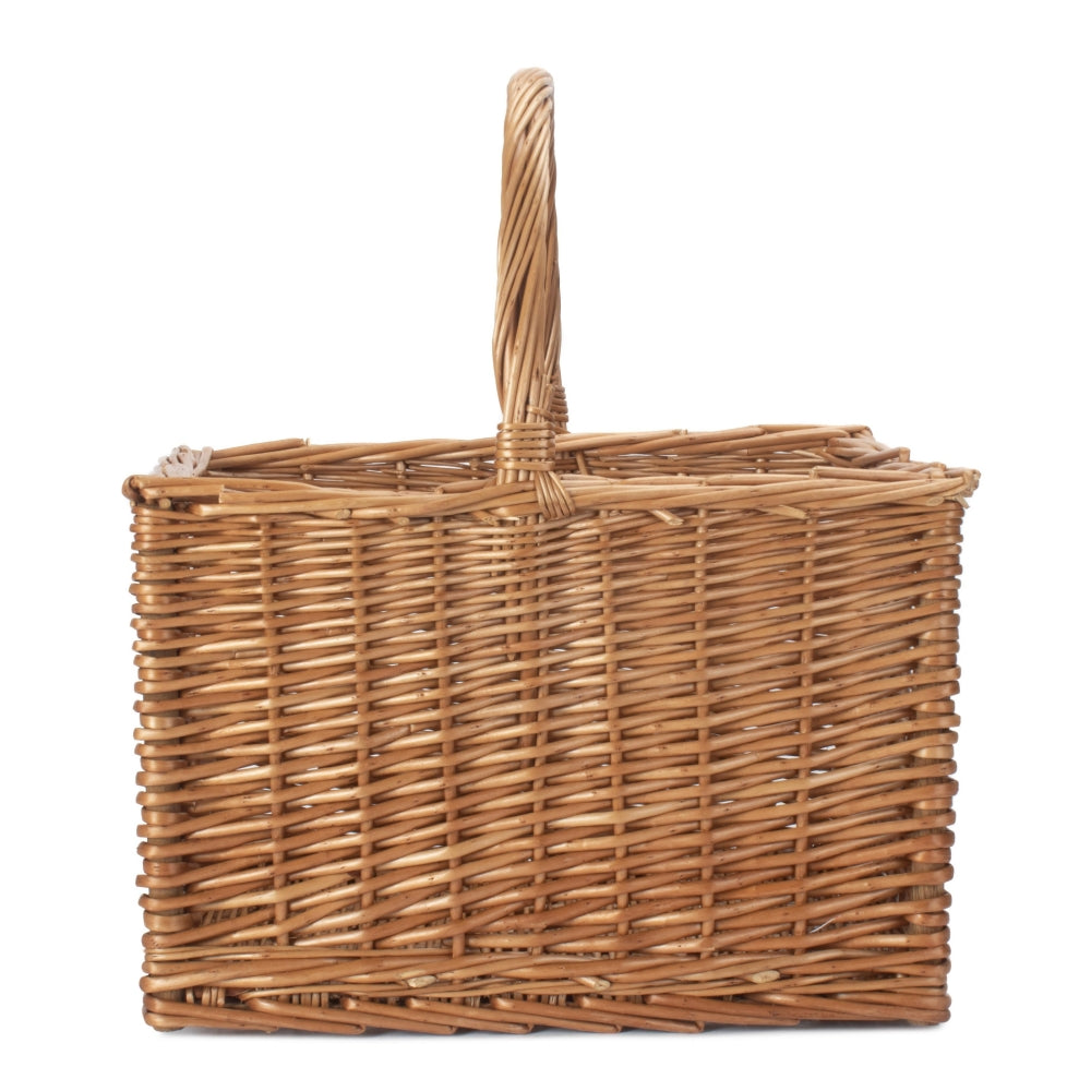 Wicker Butchers Shopping Basket | Brown