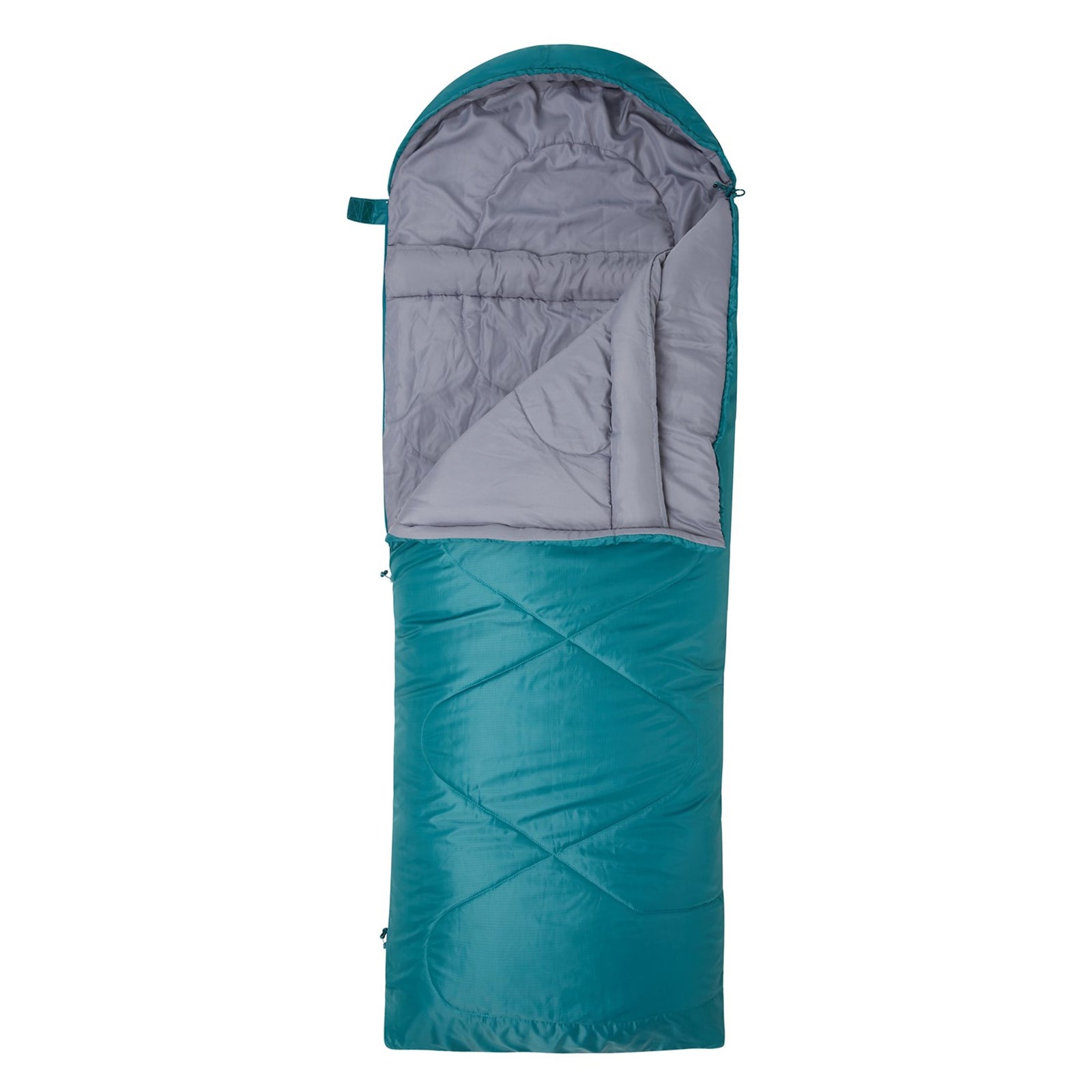 Unisex Adult Summit 250 Left Zip Square Winter Sleeping Bag | One Size | Blue