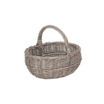 Antique Wash Bathroom Shopping Basket | Large