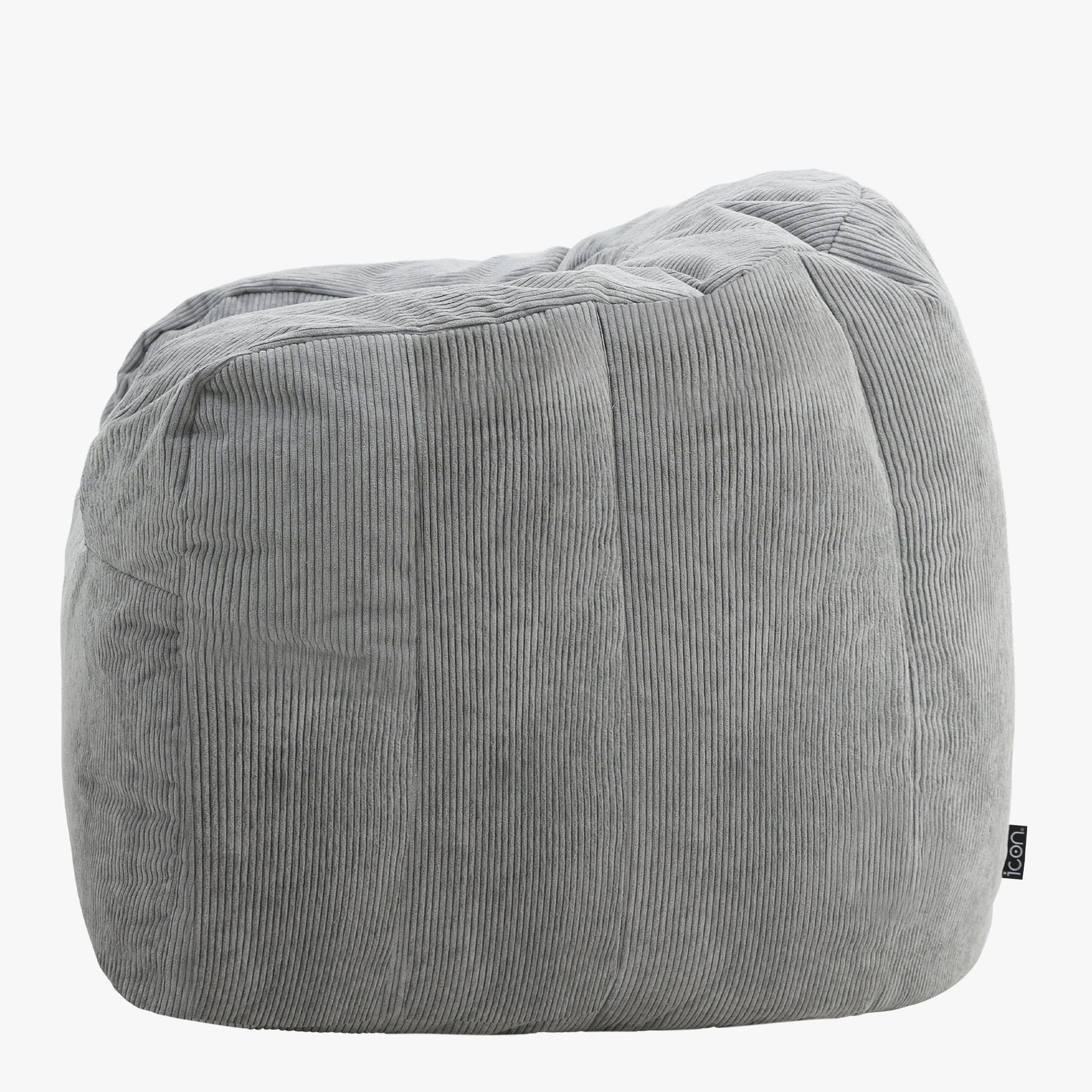 Cora Fine Cord Xl Bean Bag Sofa | Charcoal