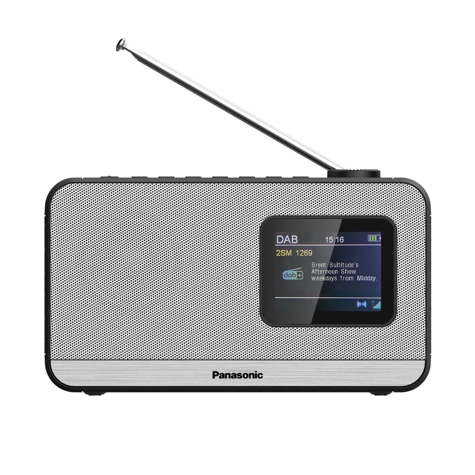 Panasonic Rf-d15eg-k Portable Dab+ Radio With Bluetooth