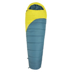 Summit 300 Right Zip Mummy Sleeping Bag | 200cm | Blue & Yellow