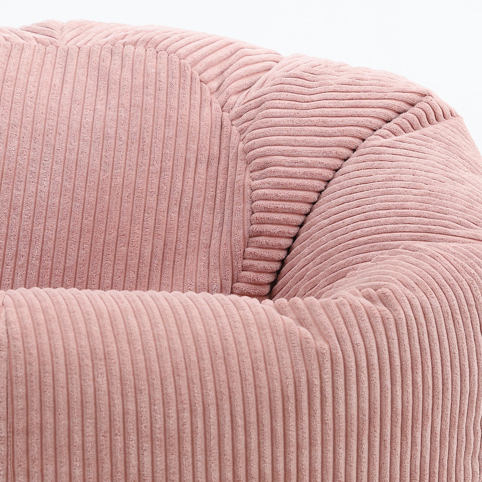 Kingston Classic Cord Bean Bag Chair | Pink