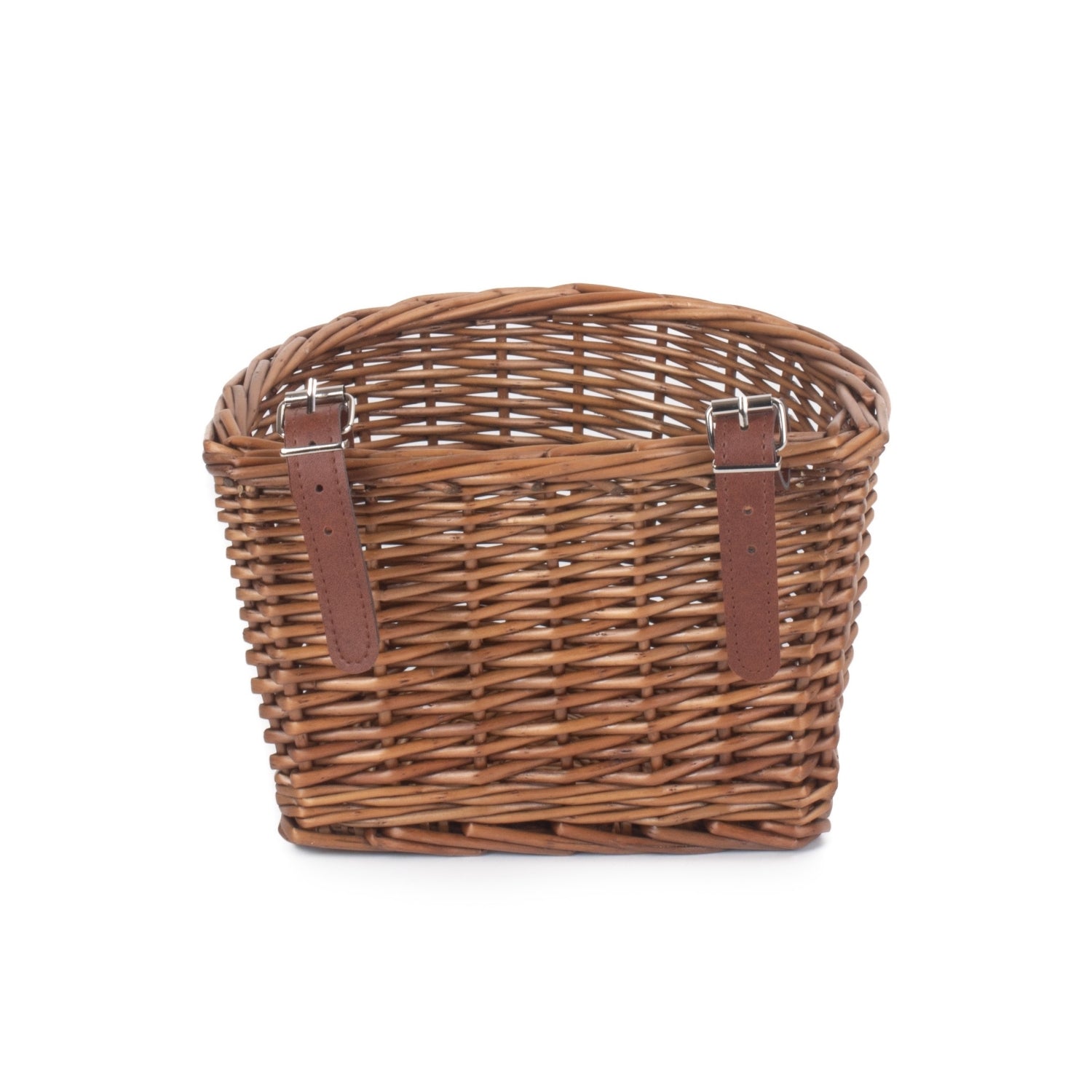 Red Hamper Wicker Child's Bicycle Basket