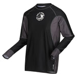 Mens Long-sleeved Rash Guard | Extra Large | Black