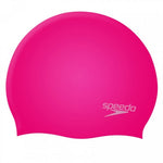 Childrens/kids Silicone Swim Cap | One Size | Pink