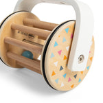 Wooden Push Along Musical Roller, Lightweight, 59cm Tall