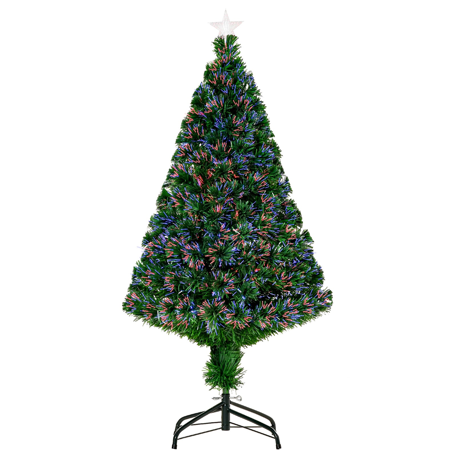 4/5ft Pre-lit Optic Christmas Tree Holiday Decor | 4ft | Green