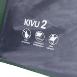 Kivu V3 2 Person Dome Tent | One Size | Green