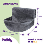 Deluxe Cat Radiator Bed - Grey