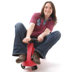 Unique Self Propelled Kids Ride On Toy, Wiggle Car - Pink