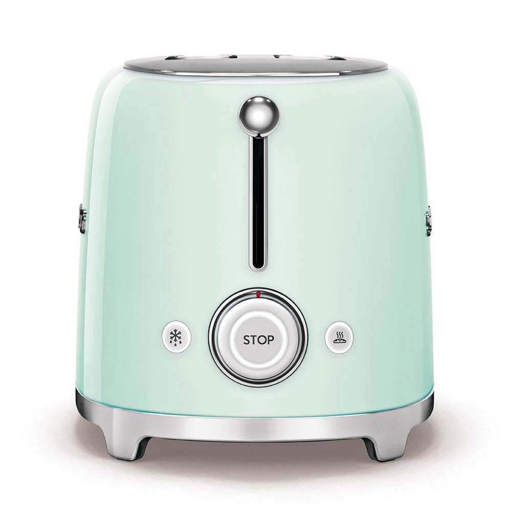 Tsf01 Retro 2 Slice Toaster | Light Green