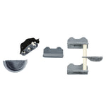 4pcs Wall Mounted Cat Tree Cat Wall Shelves W/ Scratching Post | Gray