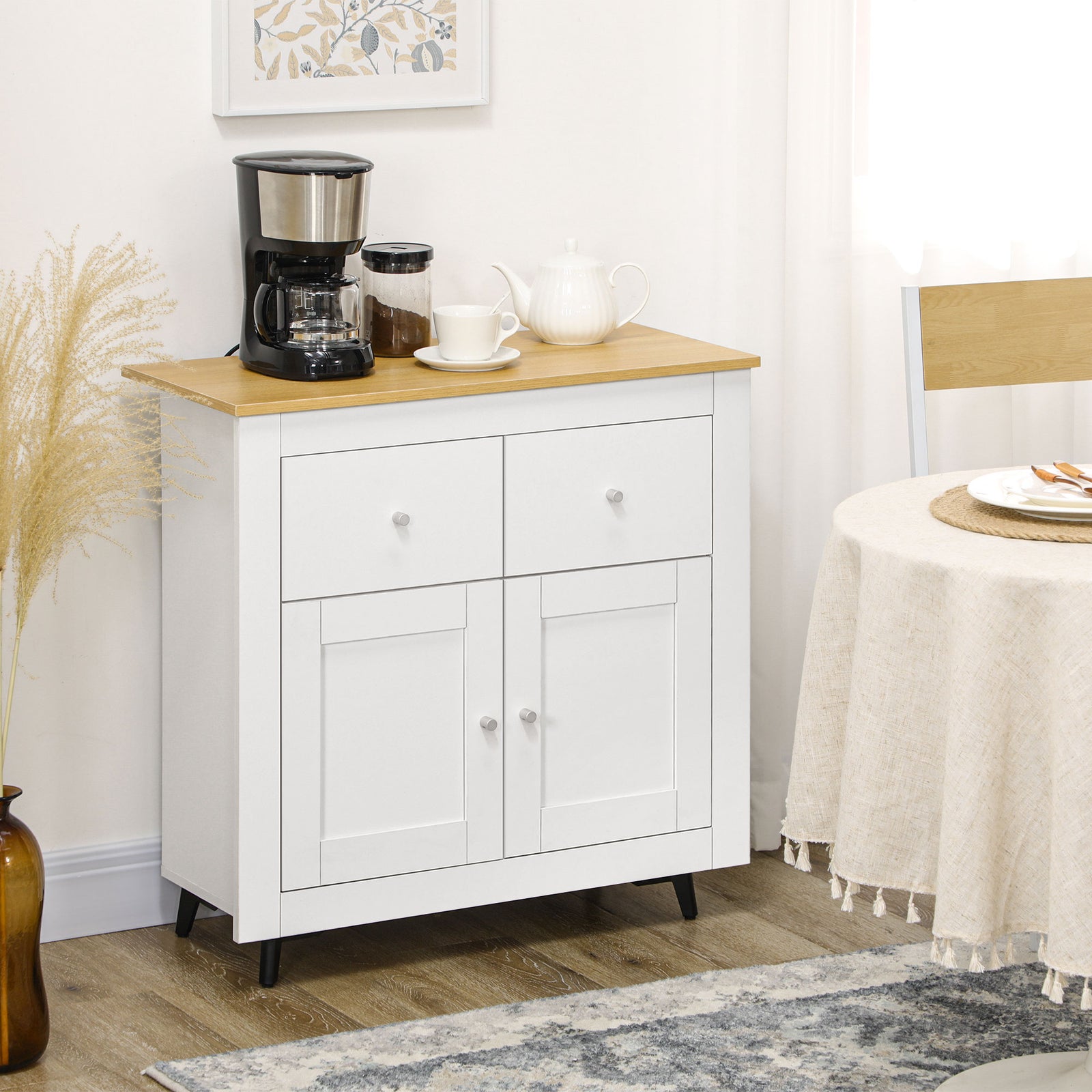 Sideboard Storage Cabinet Freestanding Kitchen Cupboard